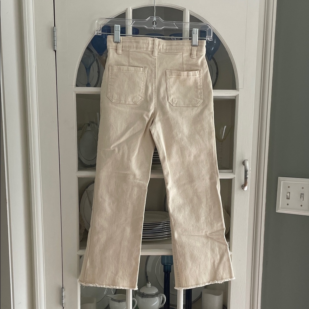btween Girls Canvas Cream Jeans size: 8 - Picture 3 of 7
